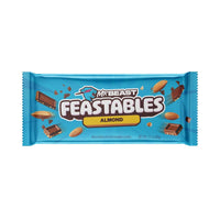 Indulge in Richness: Feastables MrBeast Almond Infused Milk Chocolate King Size Bar - 2.1 oz (60 g), Pack of 10