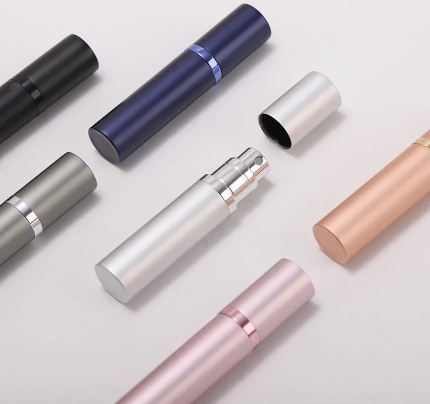 Aurae™ Refillable Perfume Atomizer – 5ml Mini Luxury Travel Spray Bottle