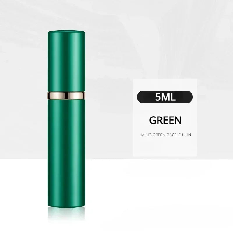 Aurae™ Refillable Perfume Atomizer – 5ml Mini Luxury Travel Spray Bottle