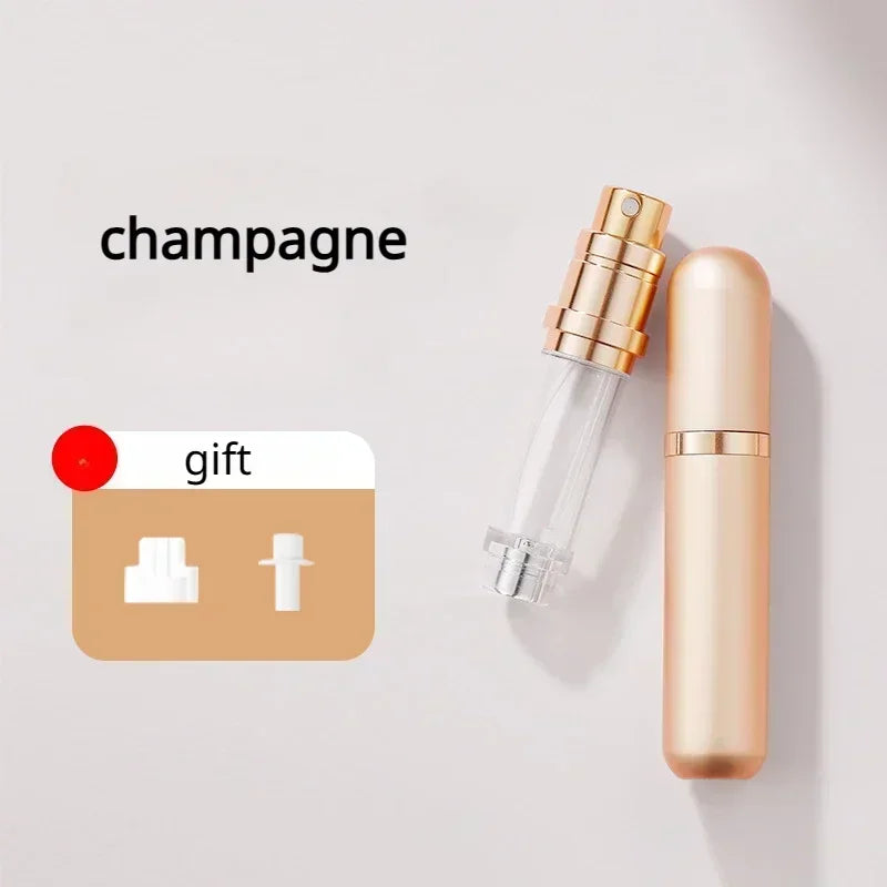 Aurae™ Refillable Perfume Atomizer – 5ml Mini Luxury Travel Spray Bottle