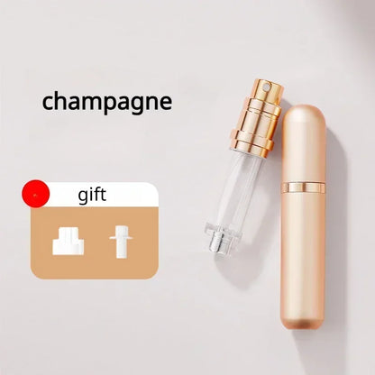 Aurae™ Refillable Perfume Atomizer – 5ml Mini Luxury Travel Spray Bottle