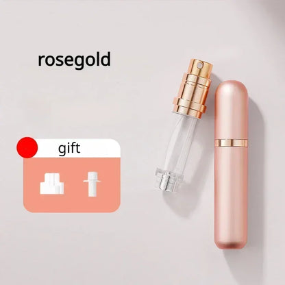 Aurae™ Refillable Perfume Atomizer – 5ml Mini Luxury Travel Spray Bottle