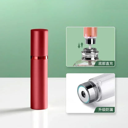 Aurae™ Refillable Perfume Atomizer – 5ml Mini Luxury Travel Spray Bottle