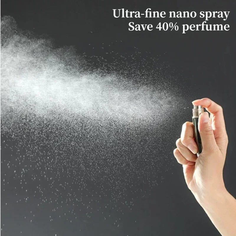Aurae™ Refillable Perfume Atomizer – 5ml Mini Luxury Travel Spray Bottle