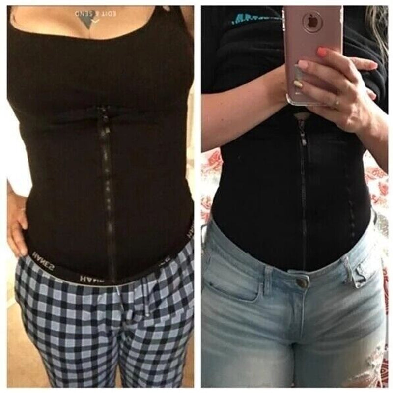Women's Slimming Waist Trainer Shapewear Vest with Belly Control - Sports Top