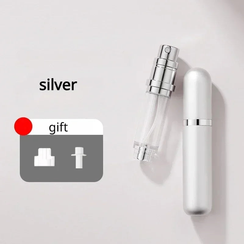 Aurae™ Refillable Perfume Atomizer – 5ml Mini Luxury Travel Spray Bottle