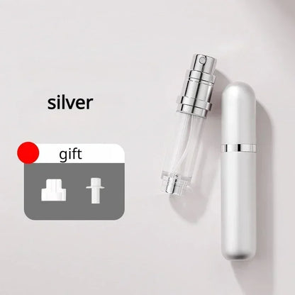 Aurae™ Refillable Perfume Atomizer – 5ml Mini Luxury Travel Spray Bottle